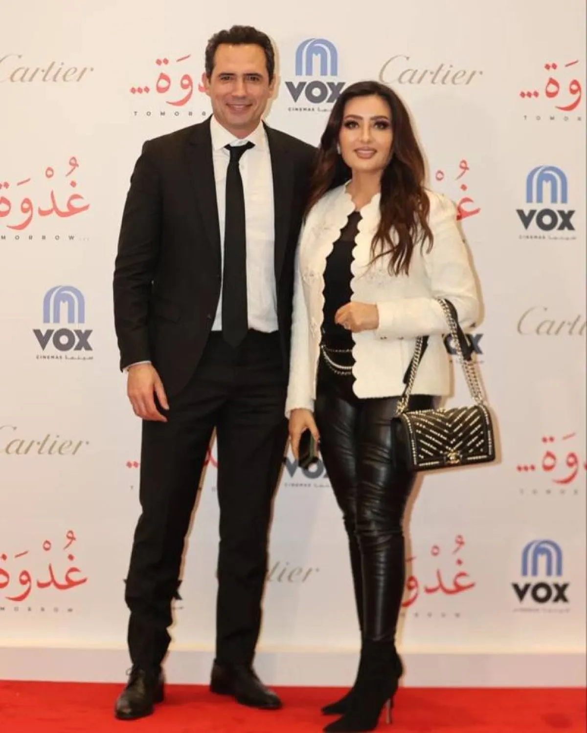 لطيفة بصحبة ظافر العابدين - الصورة من حسابها على " انستغرام "