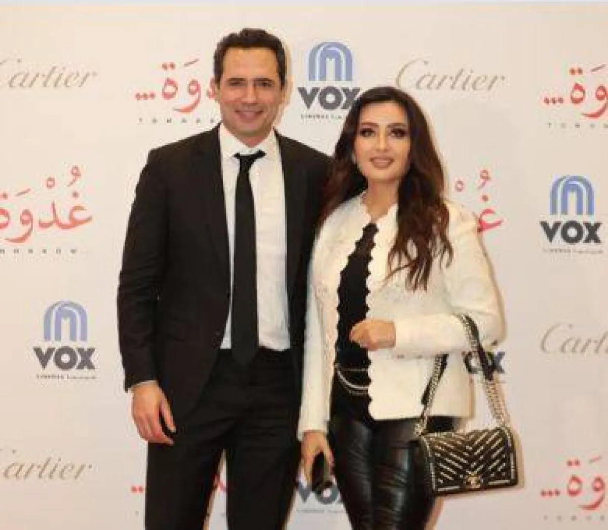 لطيفة بصحبة ظافر العابدين - الصورة من حسابها على " انستغرام "