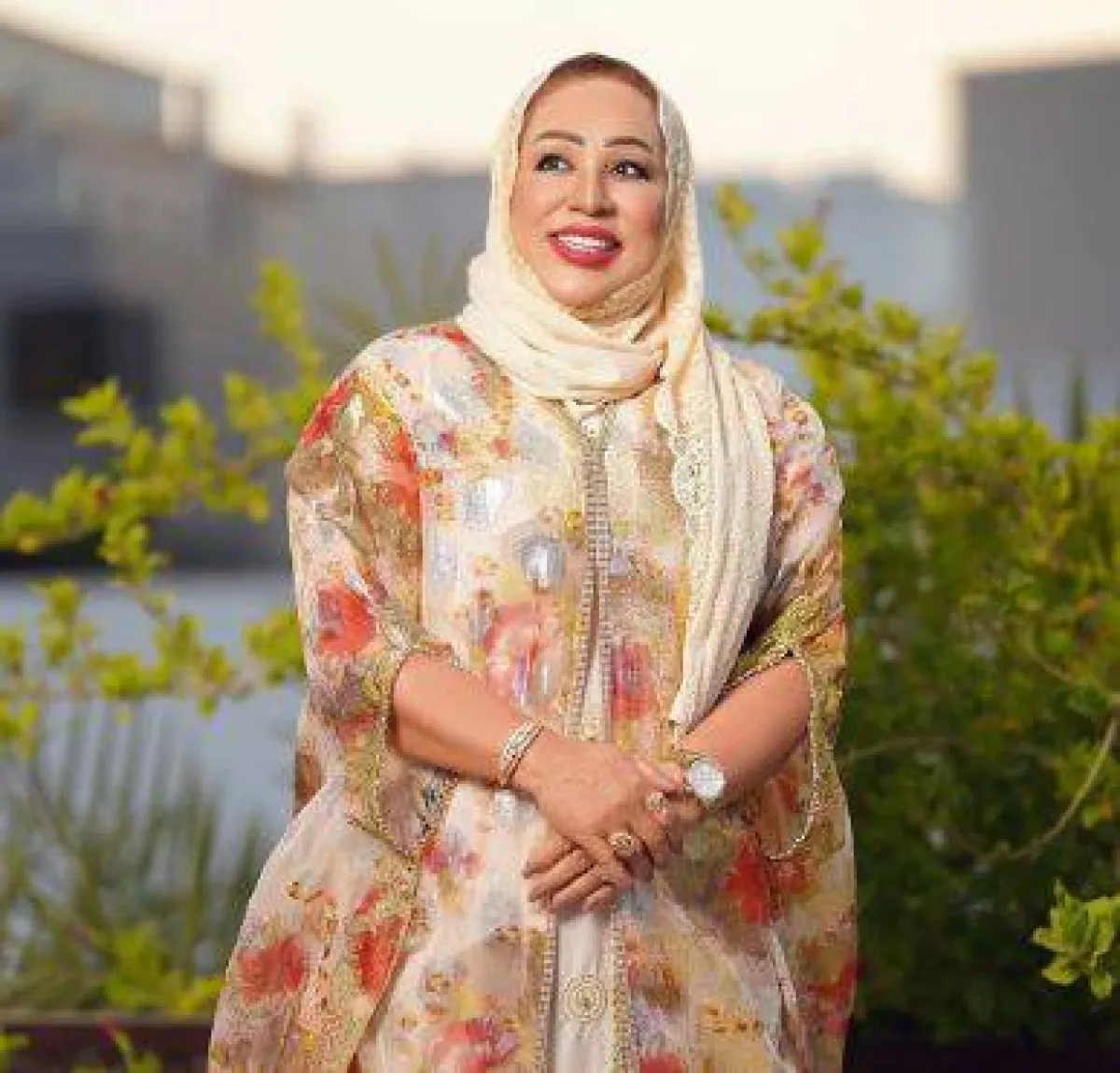 الفنانة شمعة محمد - صورة من حسابها على " انستغرام "