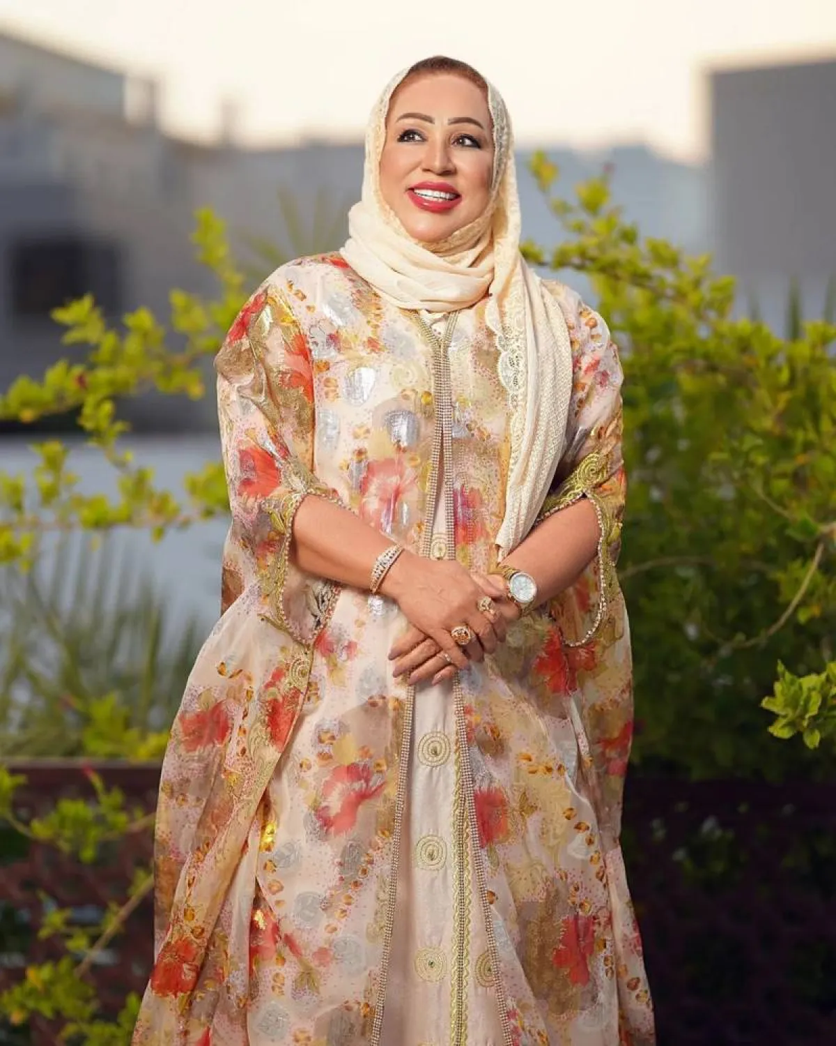 الفنانة شمعة محمد - صورة من حسابها على " انستغرام "