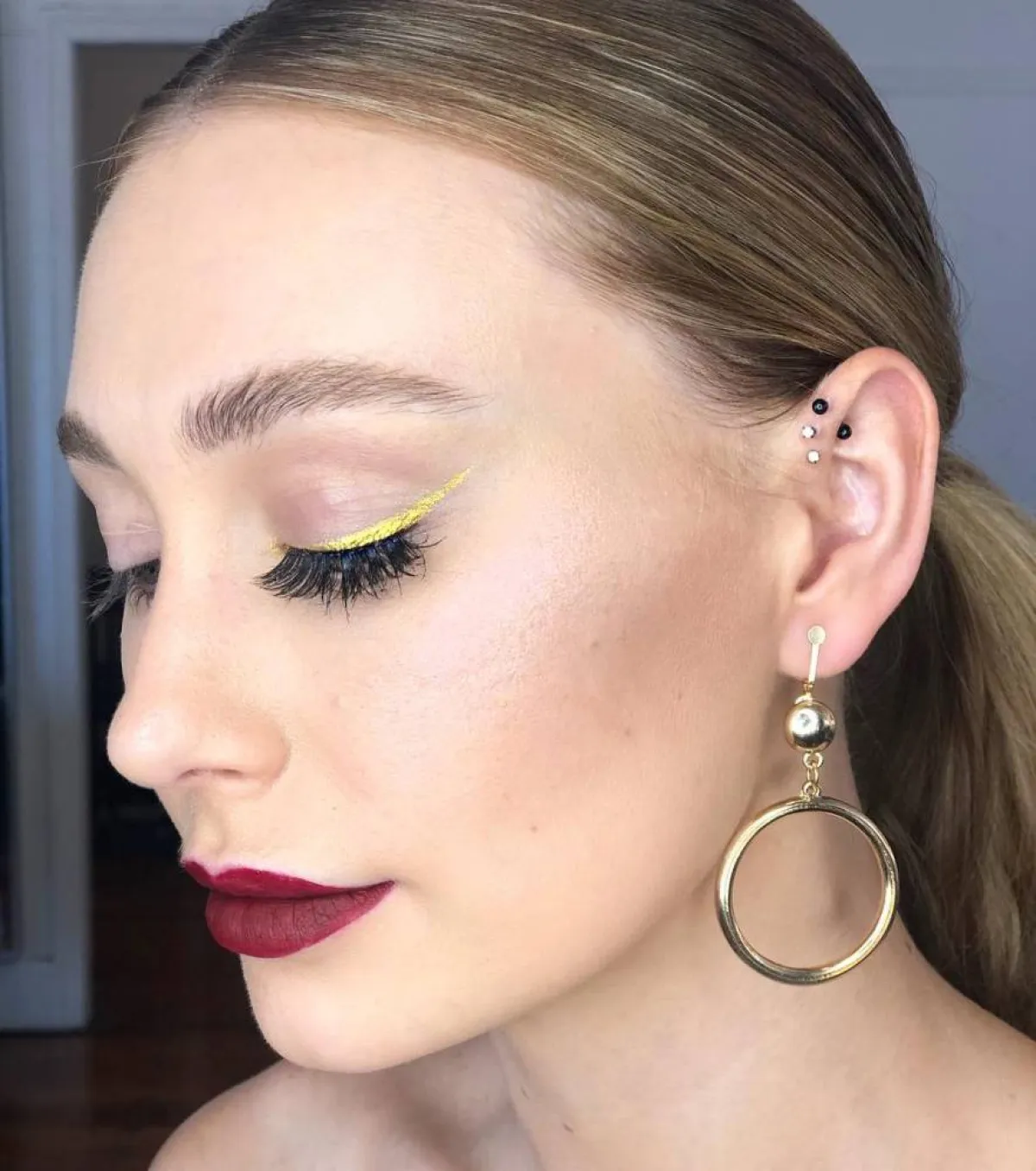 مكياج عيون عروس