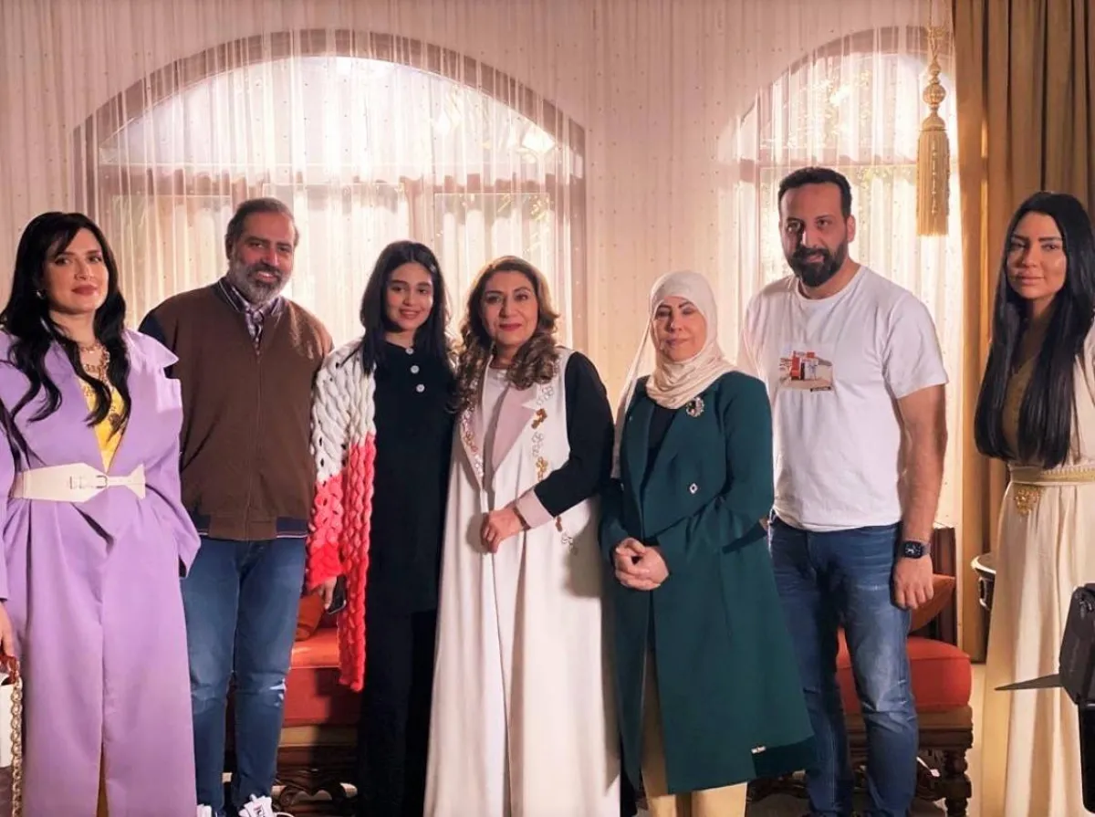 طاقم العمل - الصورة من حساب المخرج خالد جمال