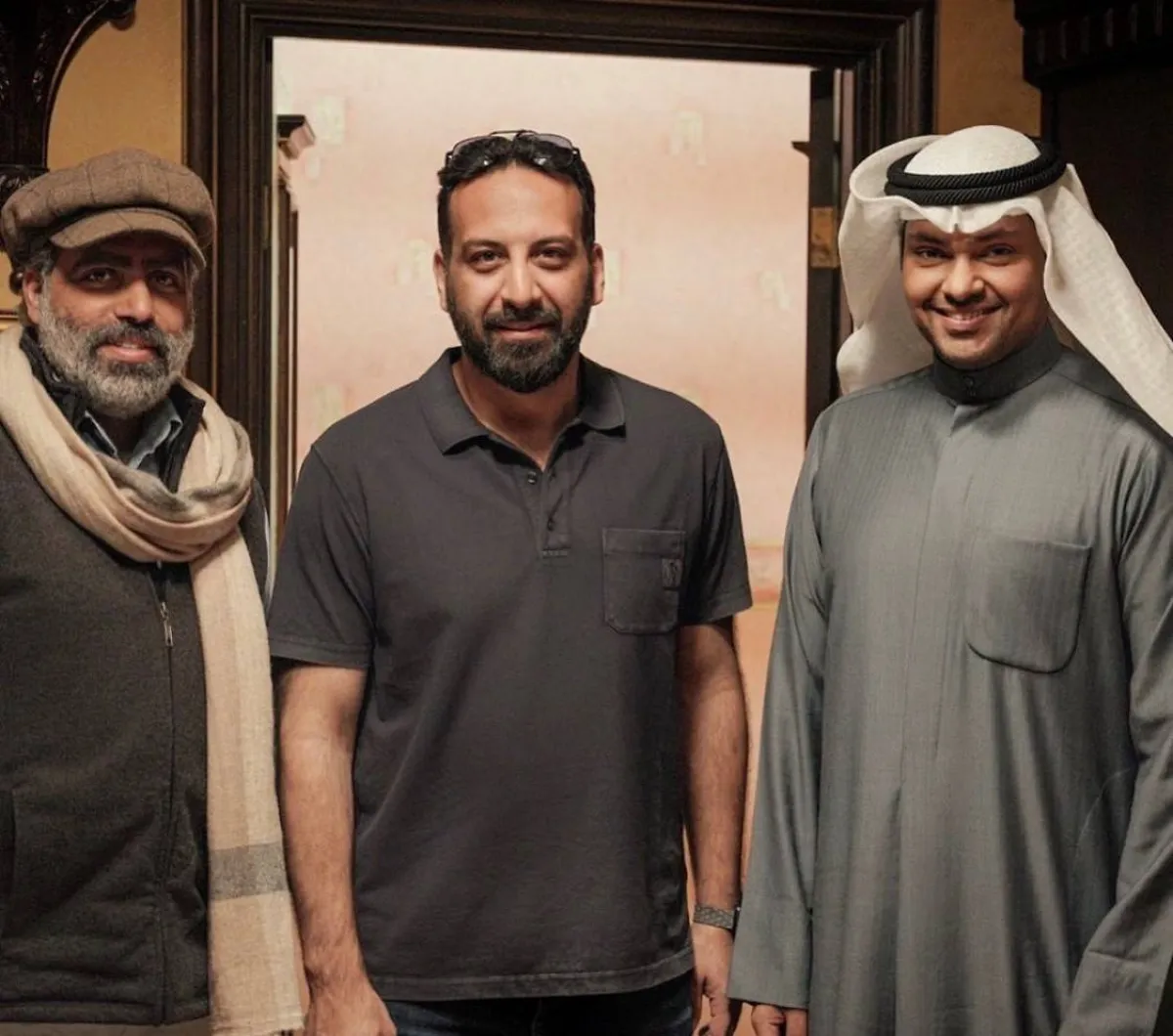 من كواليس العمل - الصورة من حساب المخرج خالد جمال على الانستجرام