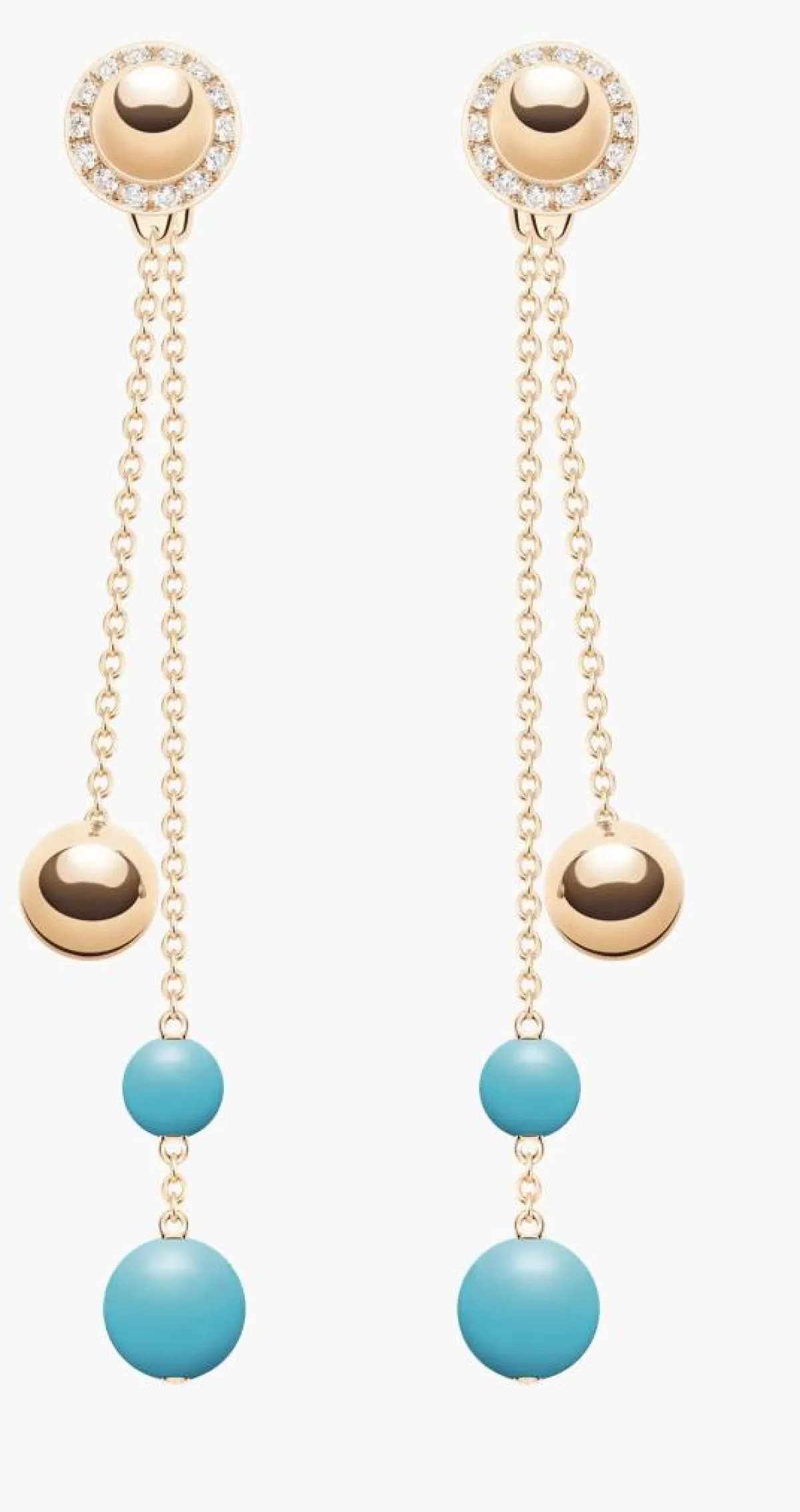 اقراط طويلة