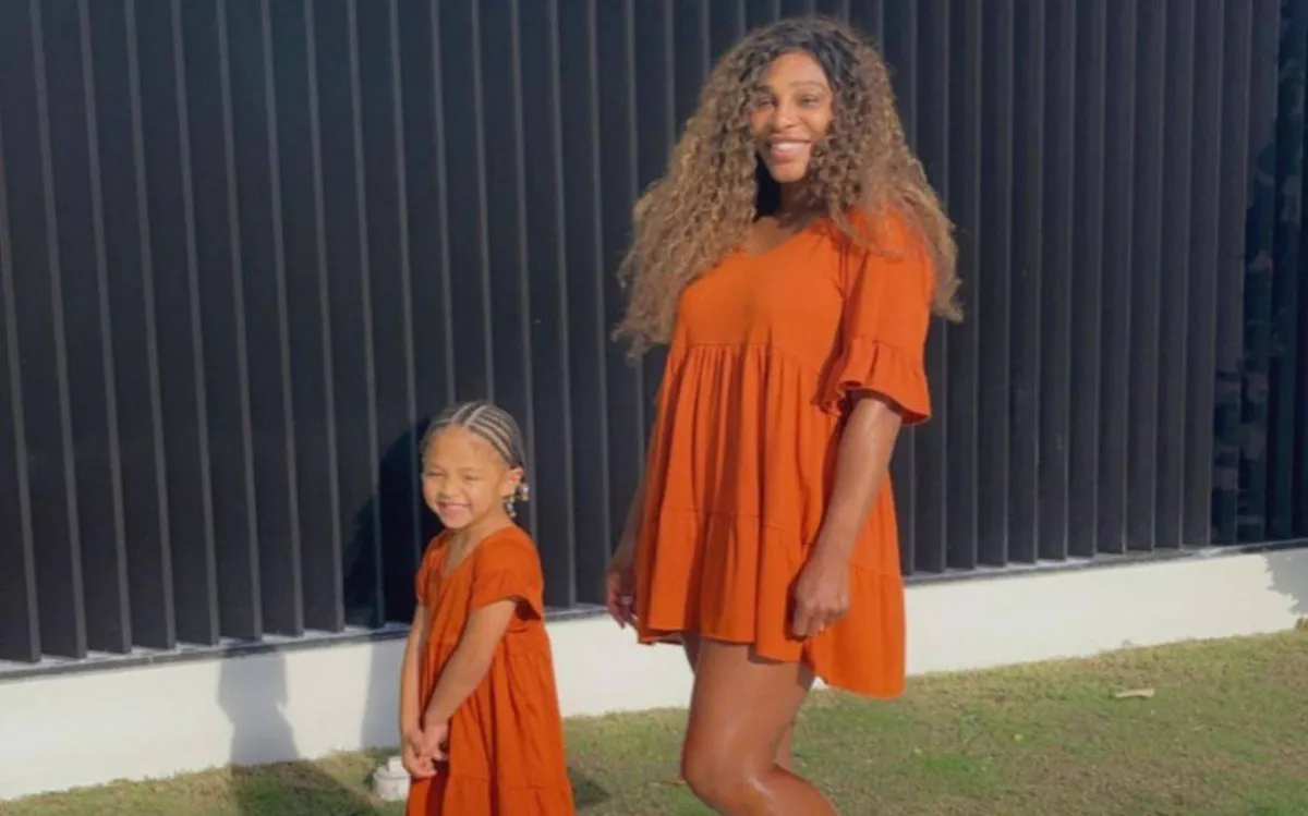 سيرينا ويليامز وابنتها -الصورة من حسابها في إنستغرام