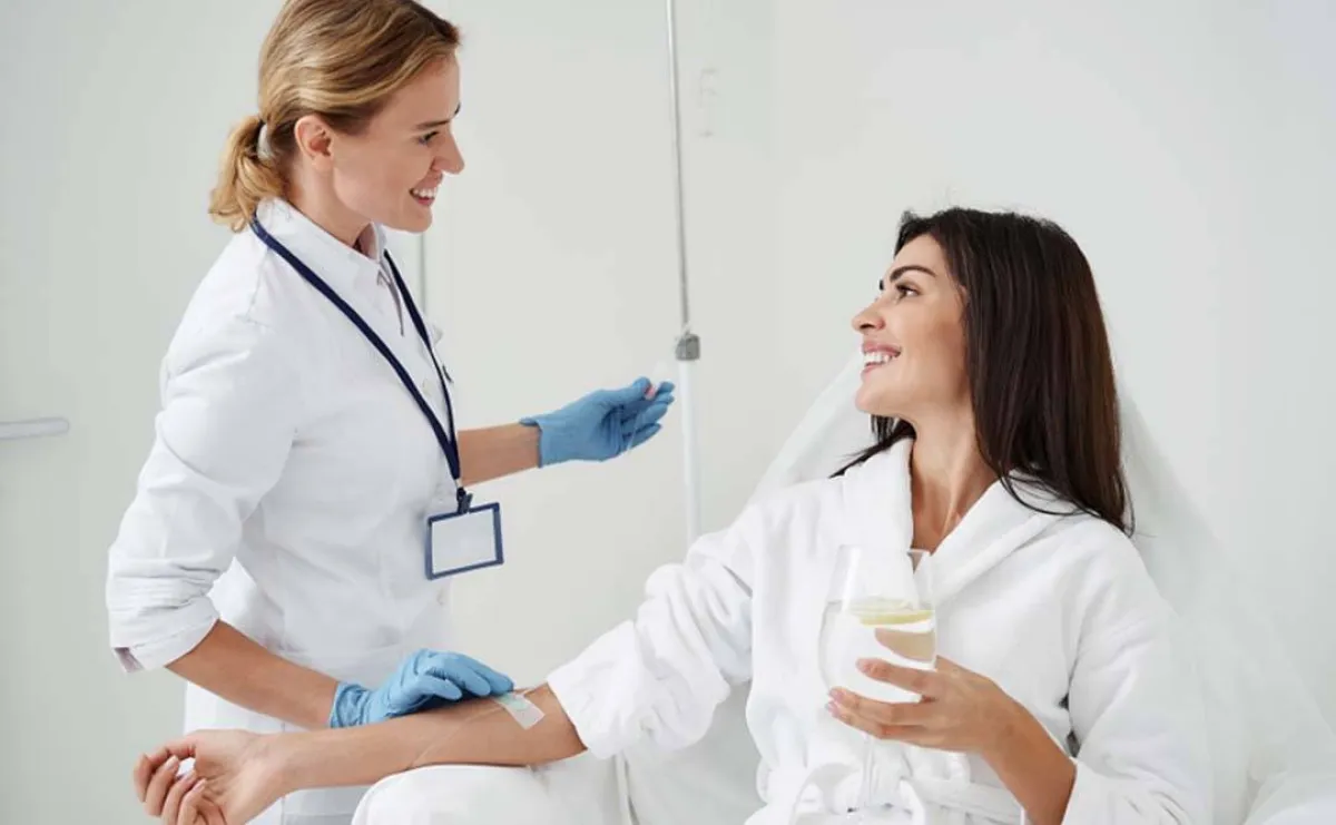 اختبار للدم للتأكد من صحة فحوصها