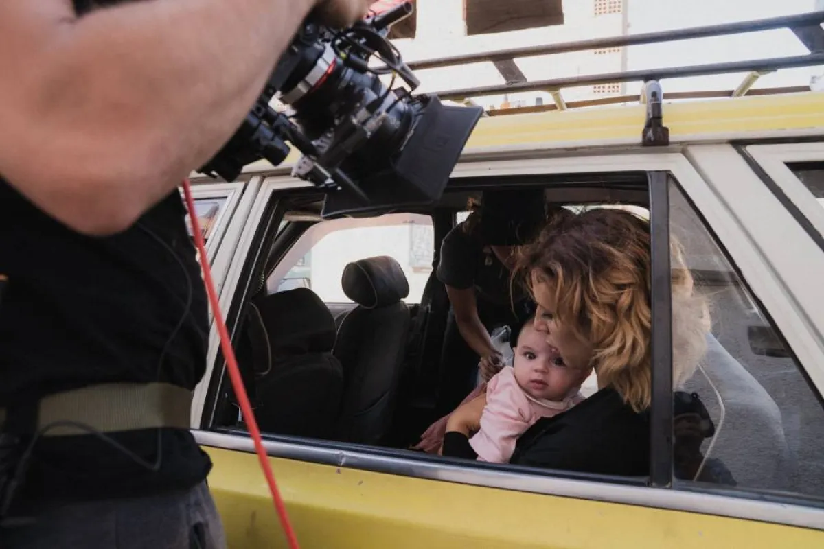 مشهد من الفيلم- الصورة من حساب المخرج صالح إسعاد على الفيسبوك