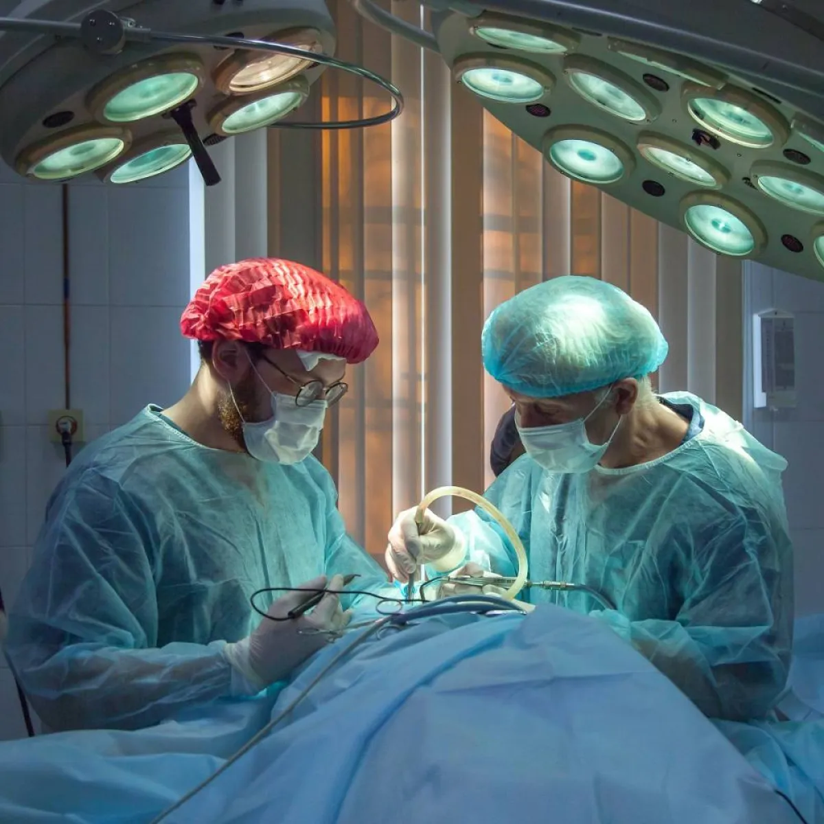 صورة من إجراح عملية جراحية لمريض