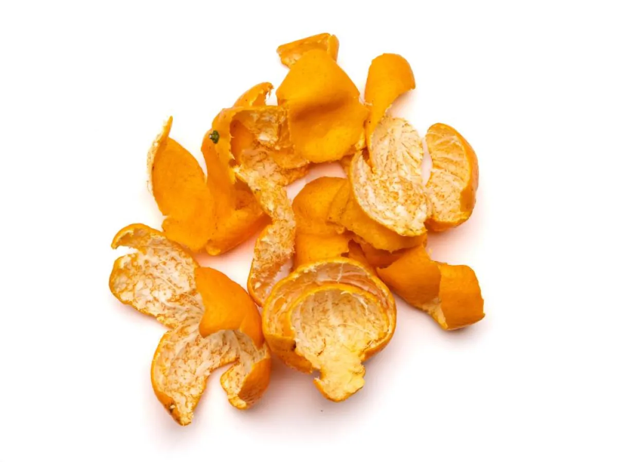 صورة لقشور البرتقال المجفف