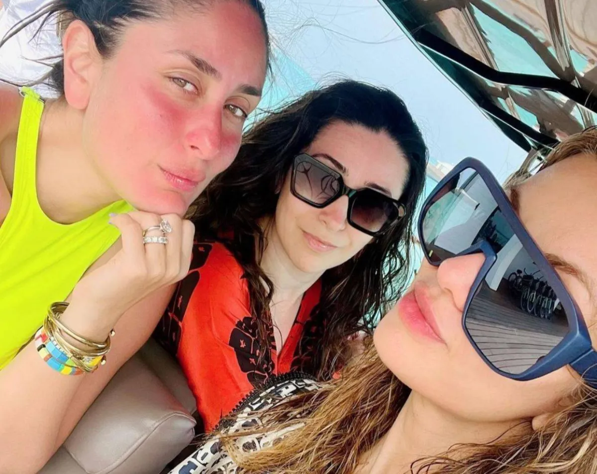 نجمات بوليوود في المالديف - الصورة من حساب ناتاشا بوناوالا في انستغرام