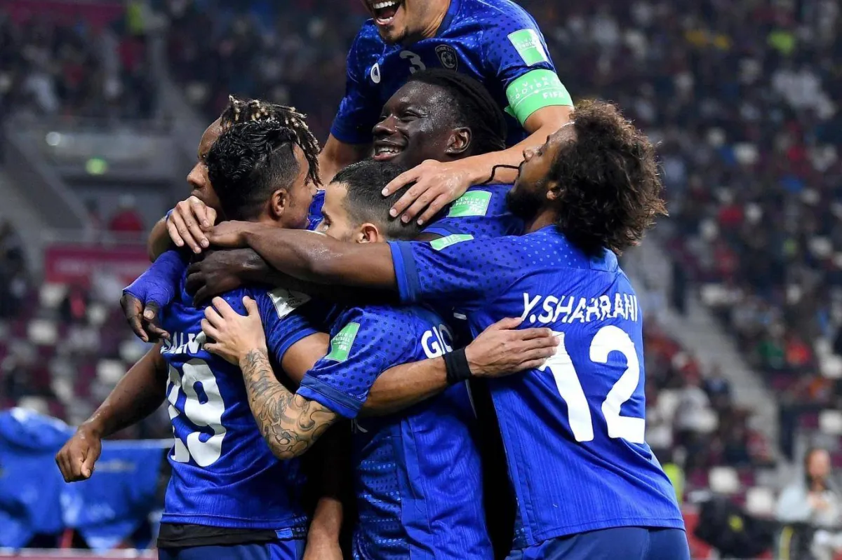 صورة للاعبي فريق الهلال