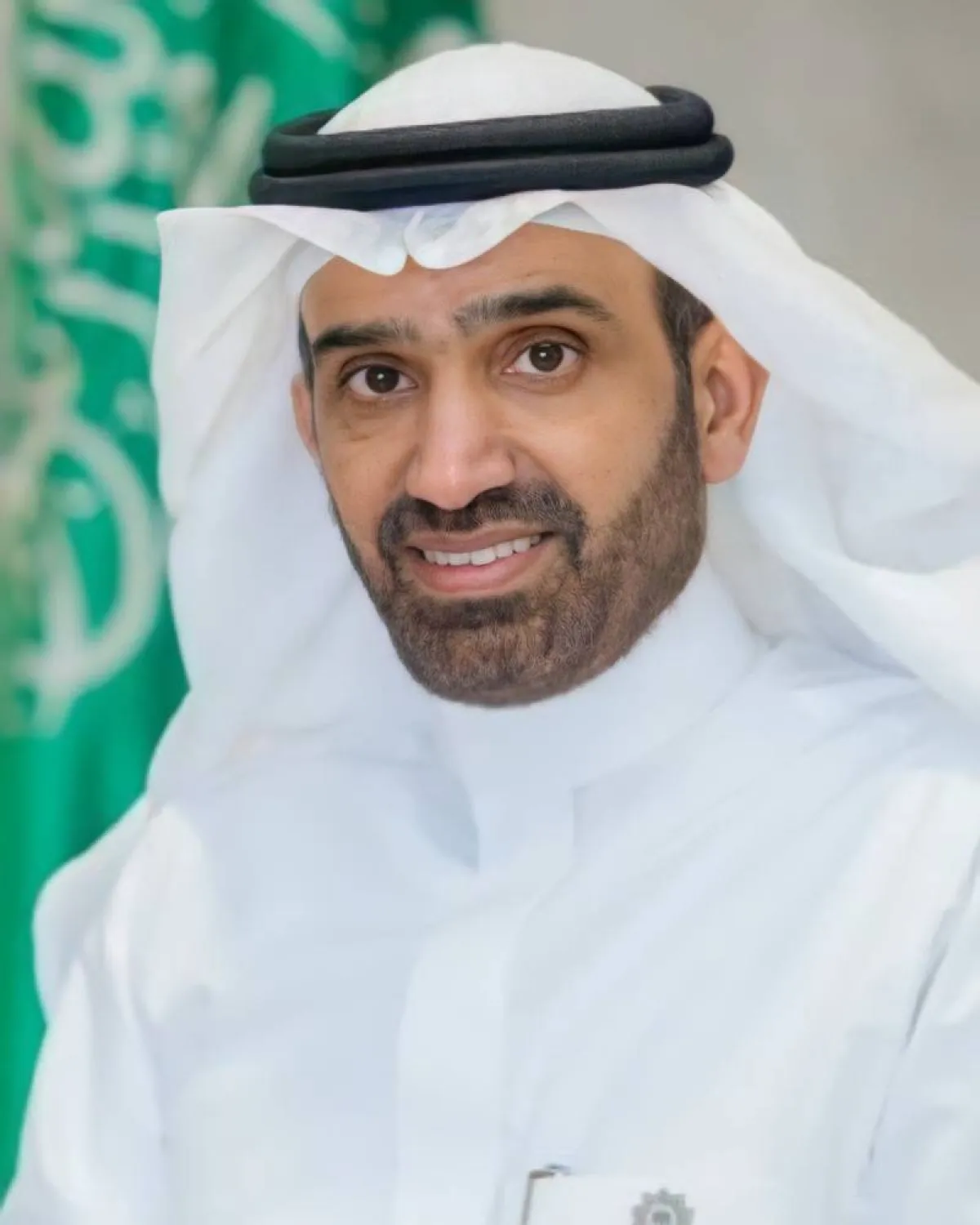 تظهر الصورة وزير الموارد البشرية والتنمية الاجتماعية في السعودية مصدر الصورة واس