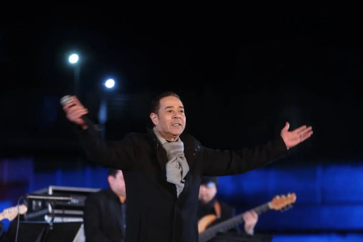 مدحت صالح من حفلات مهرجان أبيدوس الفني - الصورة من الصفحة الرسمية لدار الاوبرا المصرية على الفيسبوك