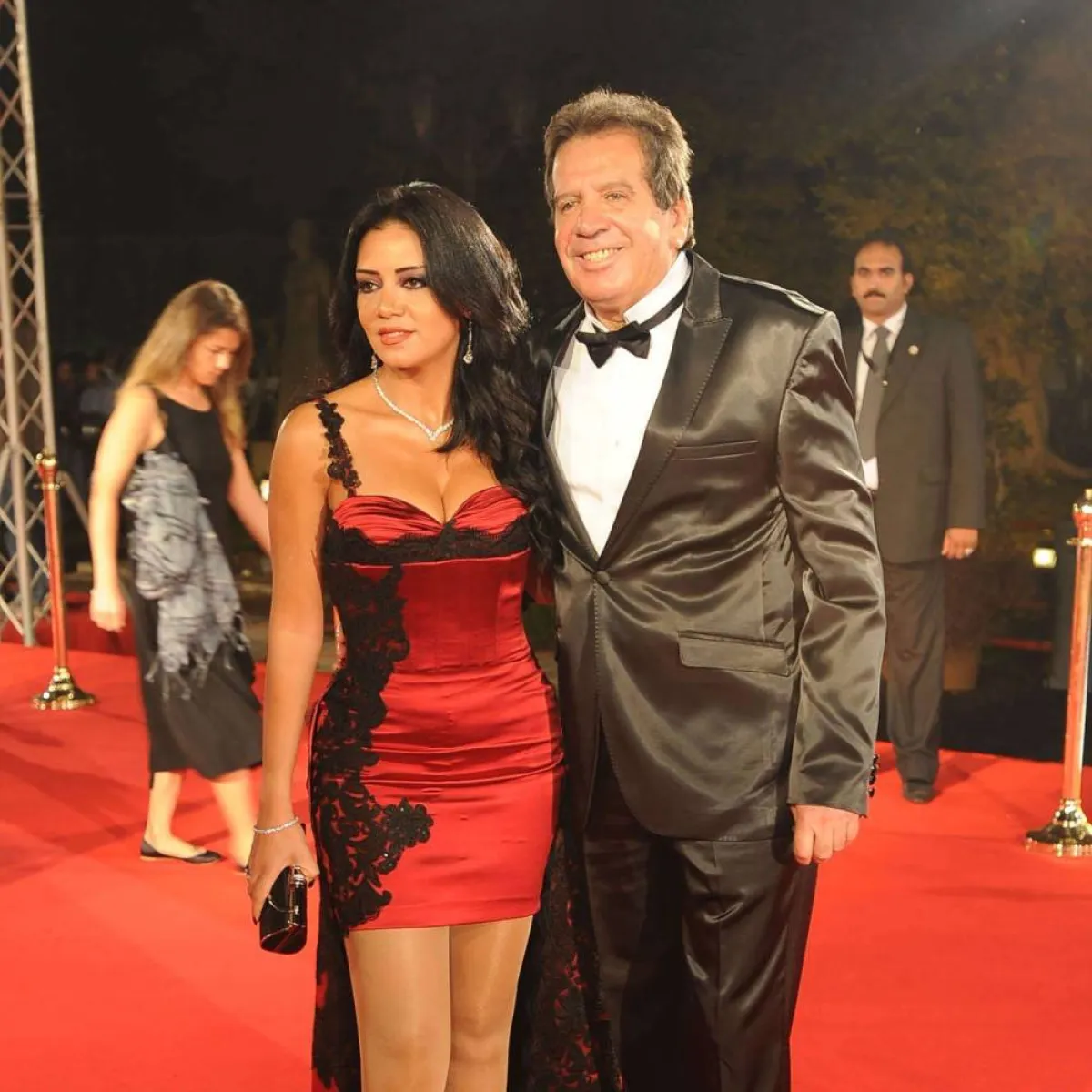 رانيا يوسف ومحمد مختار - الصورة من أرشيف المحرر