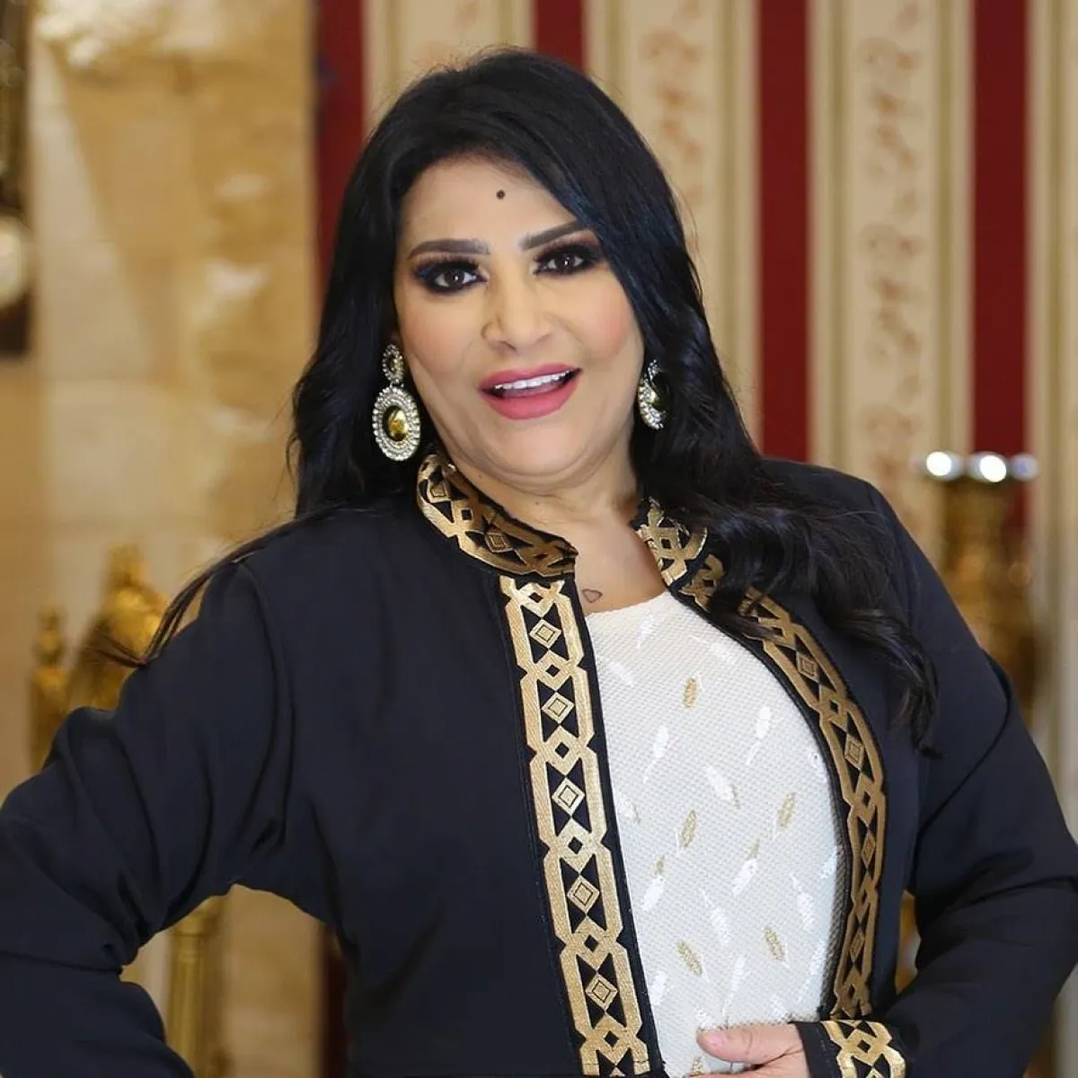 الفنانة بدرية طلبة - صورة من حسابها على موقع " انستغرام "