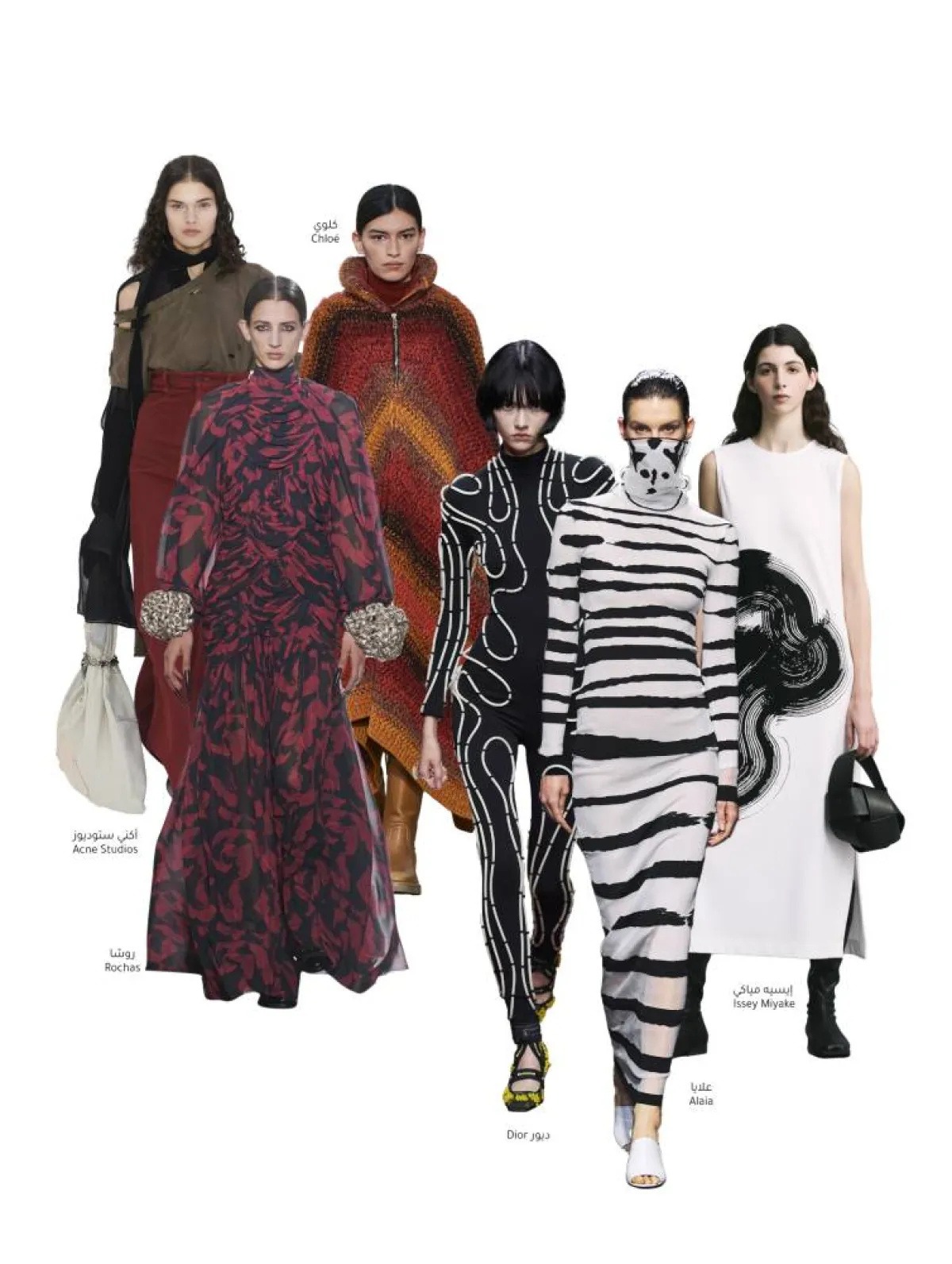 أبرز توجّهات أسبوع الموضة في باريس