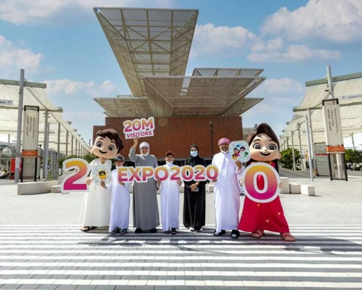 إكسبو 2020 دبي يستقبل 20 مليون زائر - الصورة من حساب المعرض على تويتر