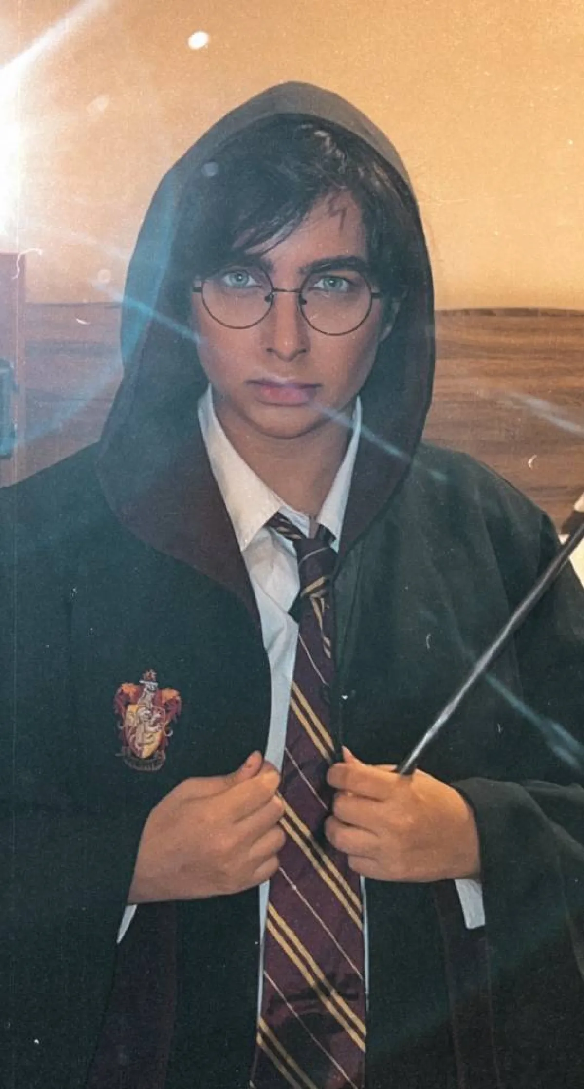 تنكرت بزي هاري بوتر