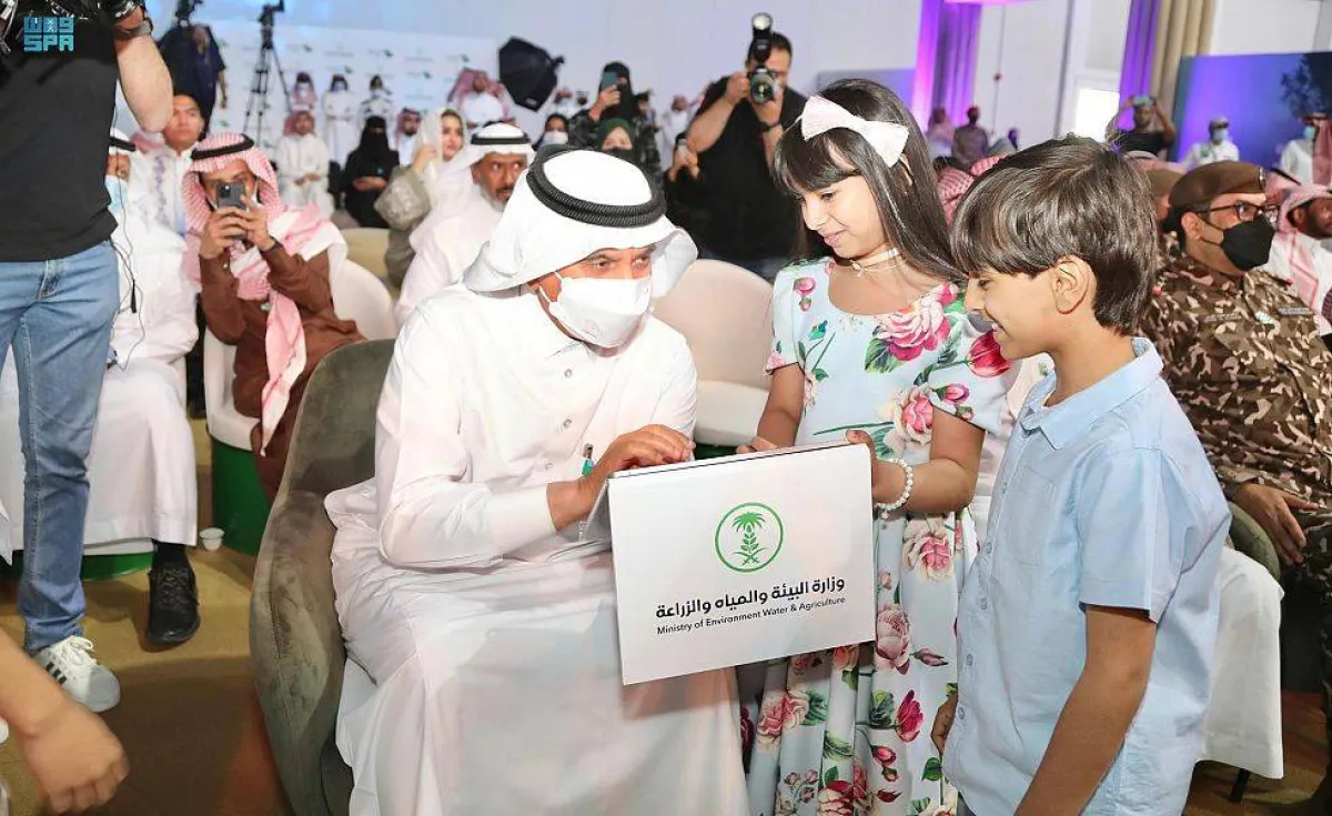 المهندس الفضلي يدشن أسبوع البيئة لرفع مستوى الوعي تجاه بيئة الوطن - الصورة من واس