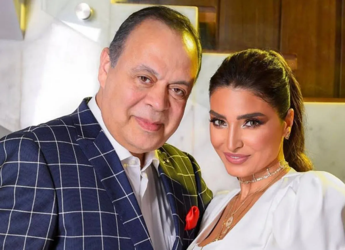 أشرف زكي وزوجته الفنانة روجينا - الصورة من حساب روجينا على انستغرام