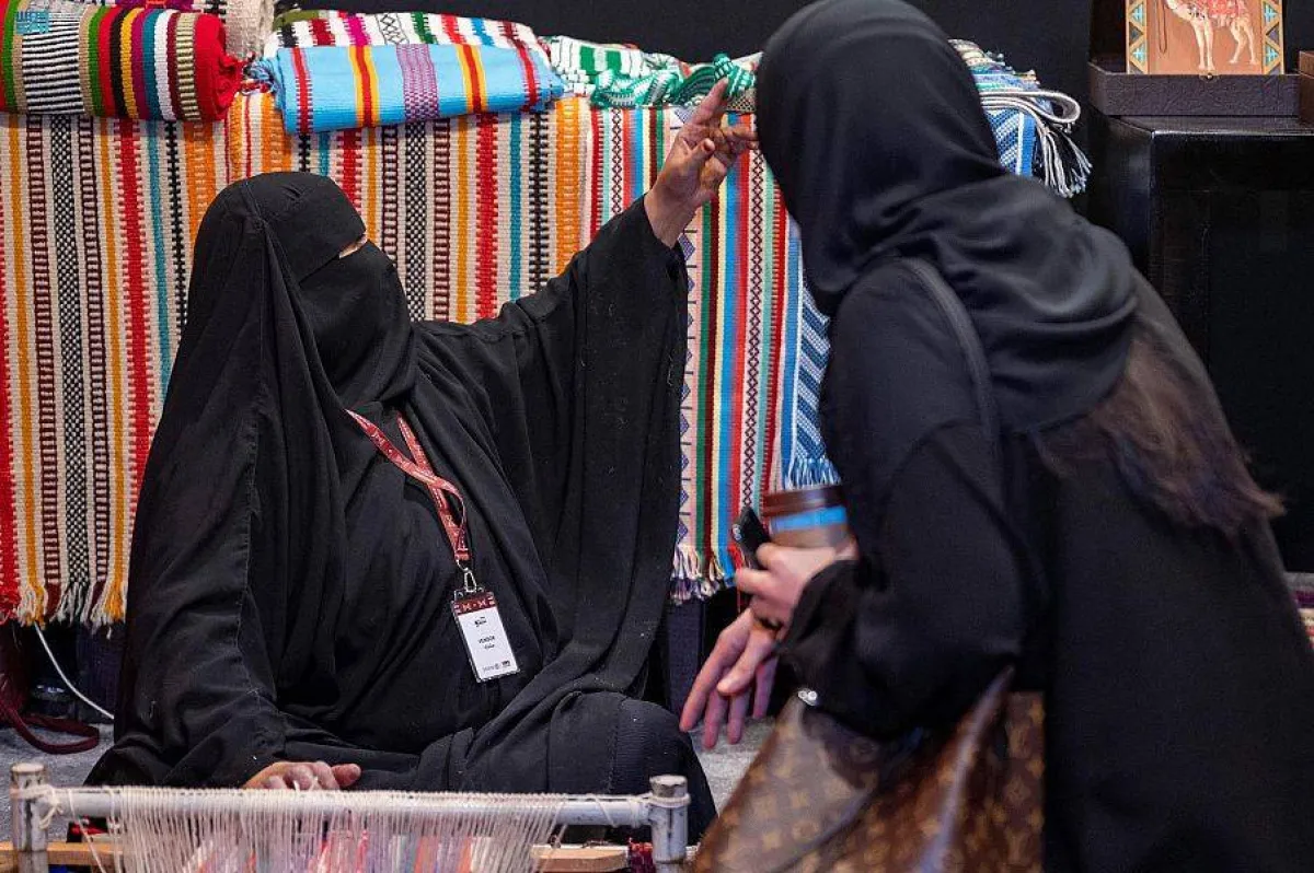 حكاية سدو تنهي فعاليتها  الإبداعية - الصورة من واس