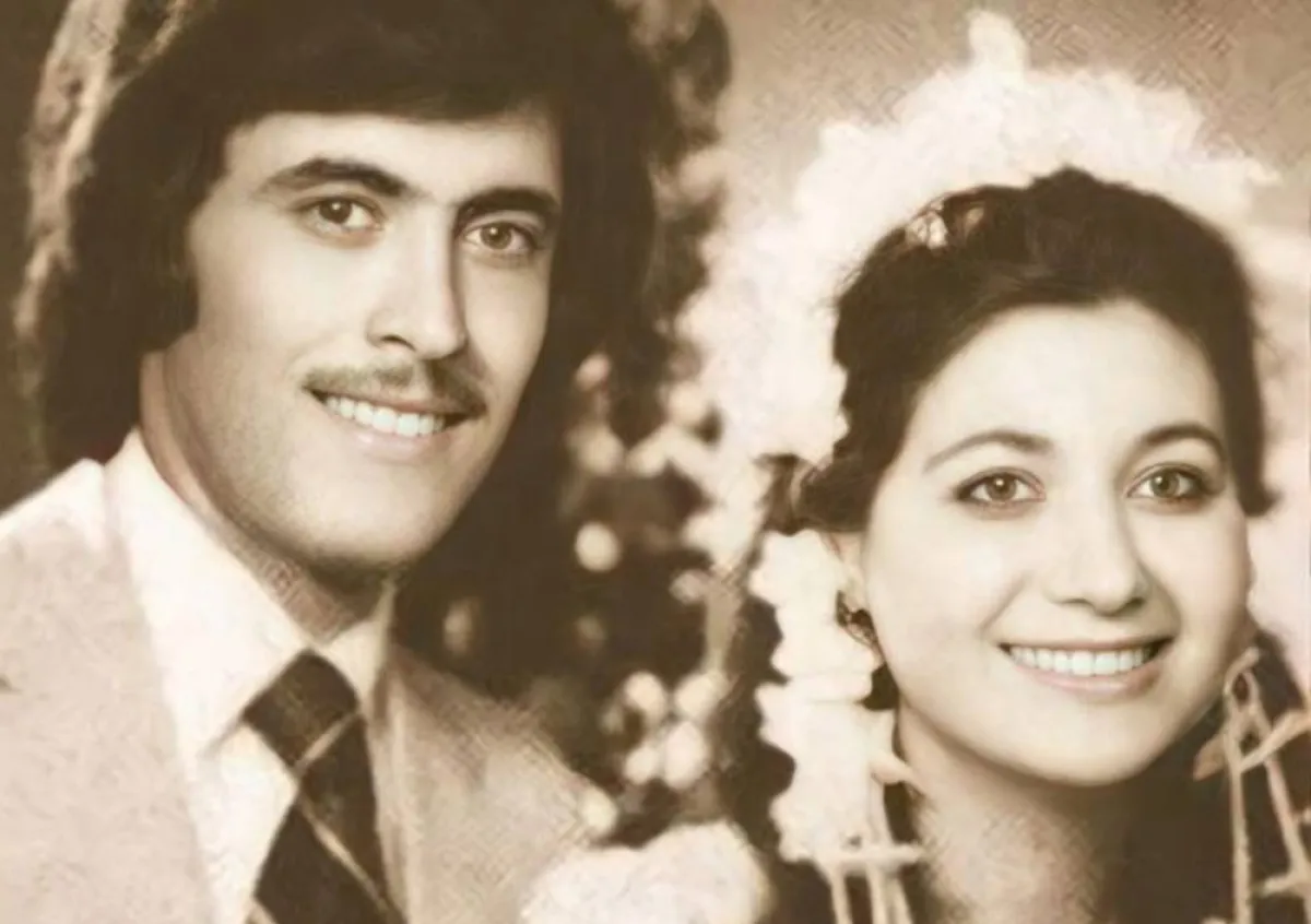 كاظم الساهر وزوجته الأولى - الصورة من أرشيف المحرر