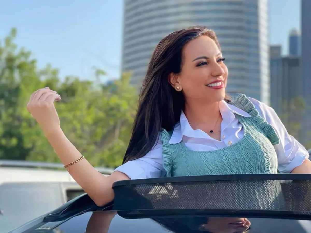 أمل عرفة - الصورة من حسابها على فيسبوك