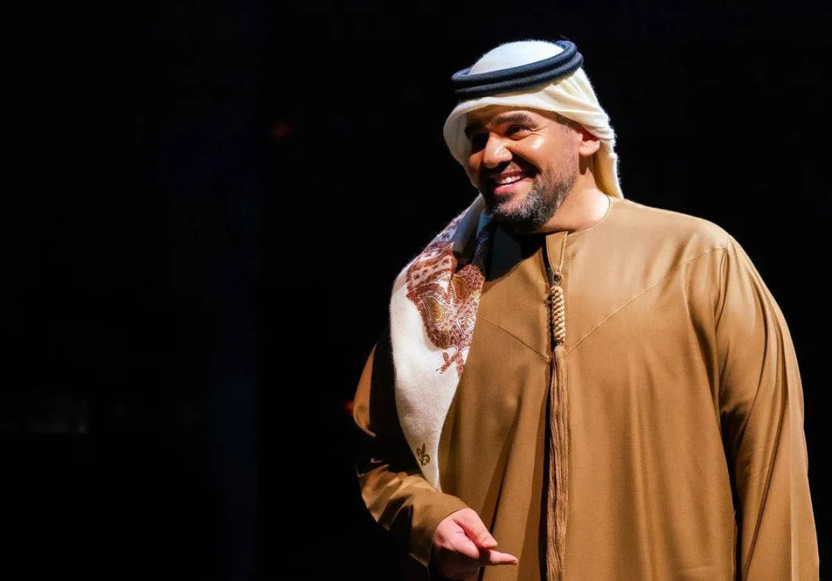 الفنان حسين الجسمي - صورة من حسابه الرسمي على " انستغرام "