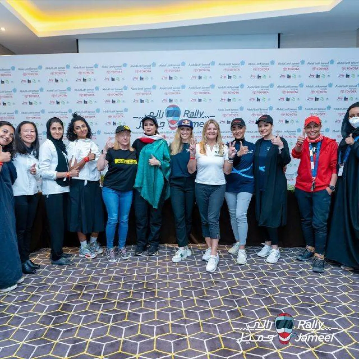 السعودية مها الحملي تحقق المركز الثالث بالرالي الملاحي الاول للنساء وفريق ’سويدين تشالينج‘ يكسب اللقب 