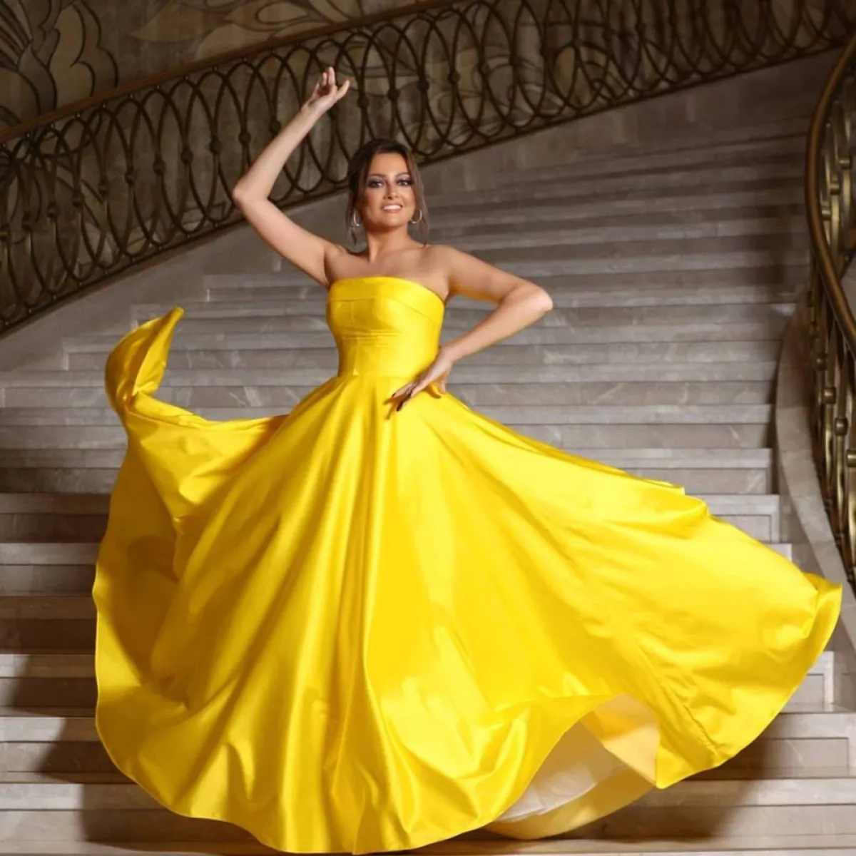 الفنانة بشرى - صورة من حسابها على موقع " انستغرام "