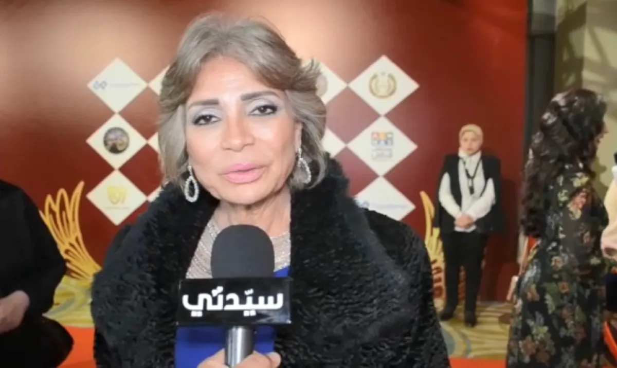 سوسن بدر خلال لقائها بسيدتي - تصوير محمد عربي