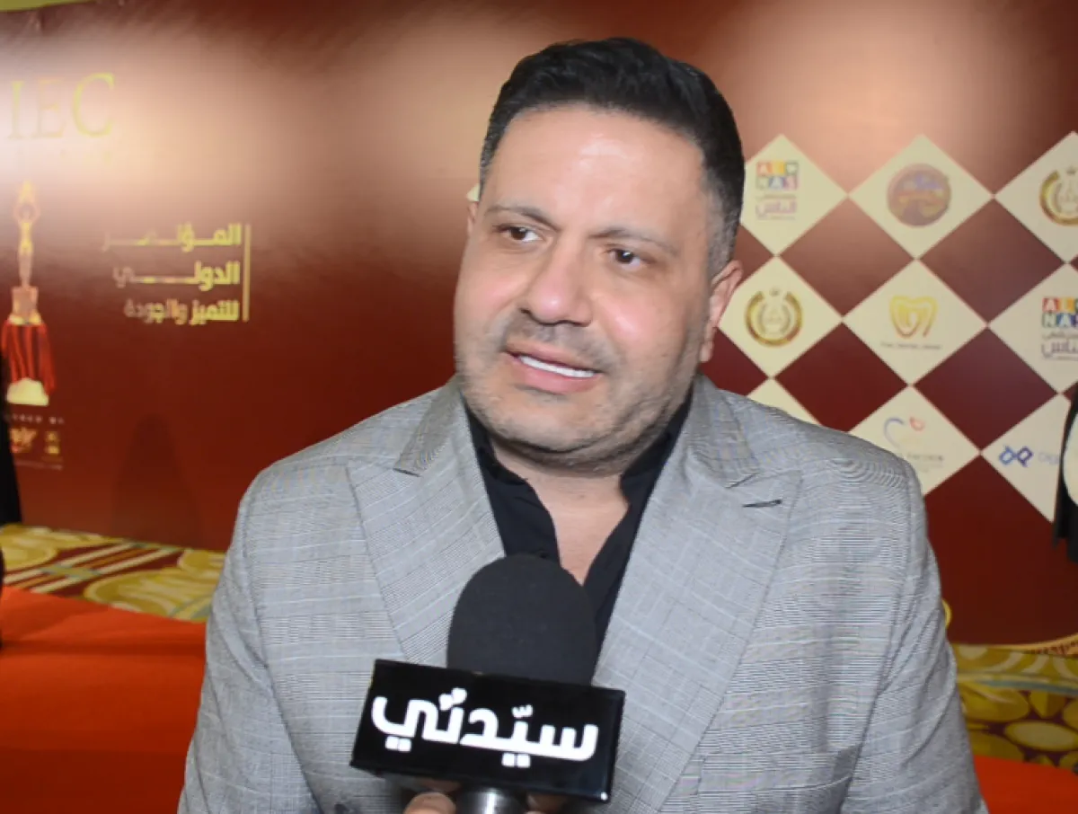 إدوارد في لقائه مع كاميرا سيدتي - تصوير محمد عربي