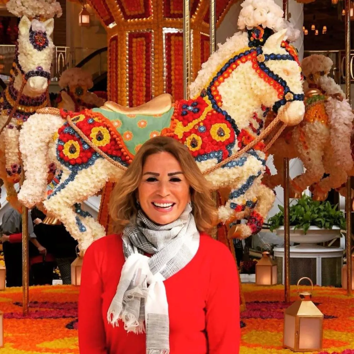 إيناس الدغيدي - الصورة من حسابها على انستغرام