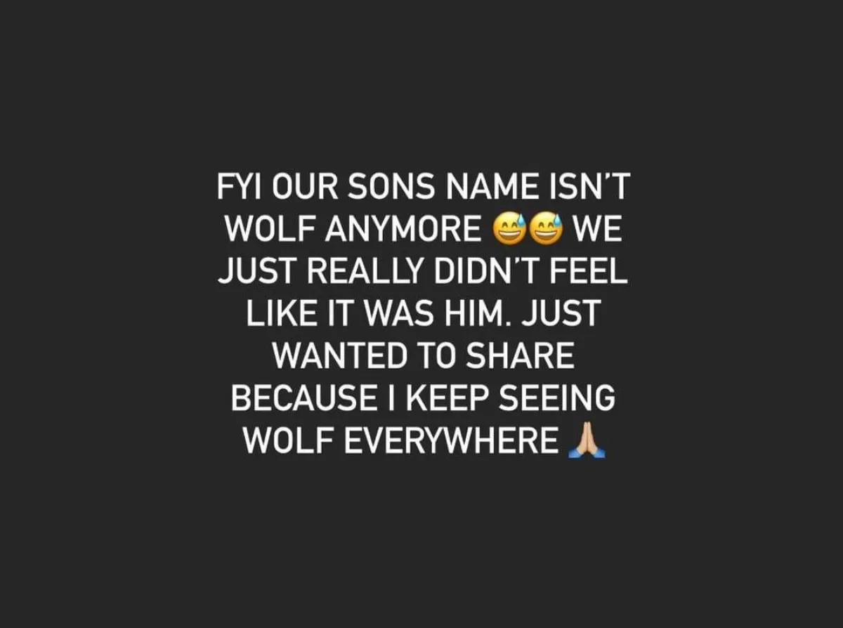 ستوري كايلي جينير حول تغيير اسم طفلها