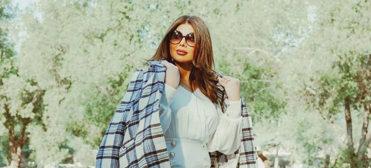 الفنانة إلهام الفضالة - صورة من صفحتها الرسمية على موقع " انستغرام "