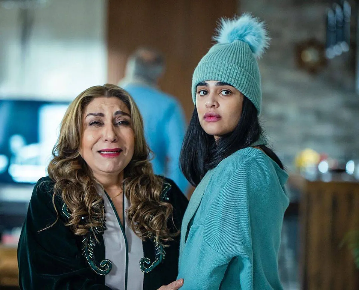 هيفاء عادل مع ليالي دهراب - صورة من حساب ليالي الرسمي على إنسغترام