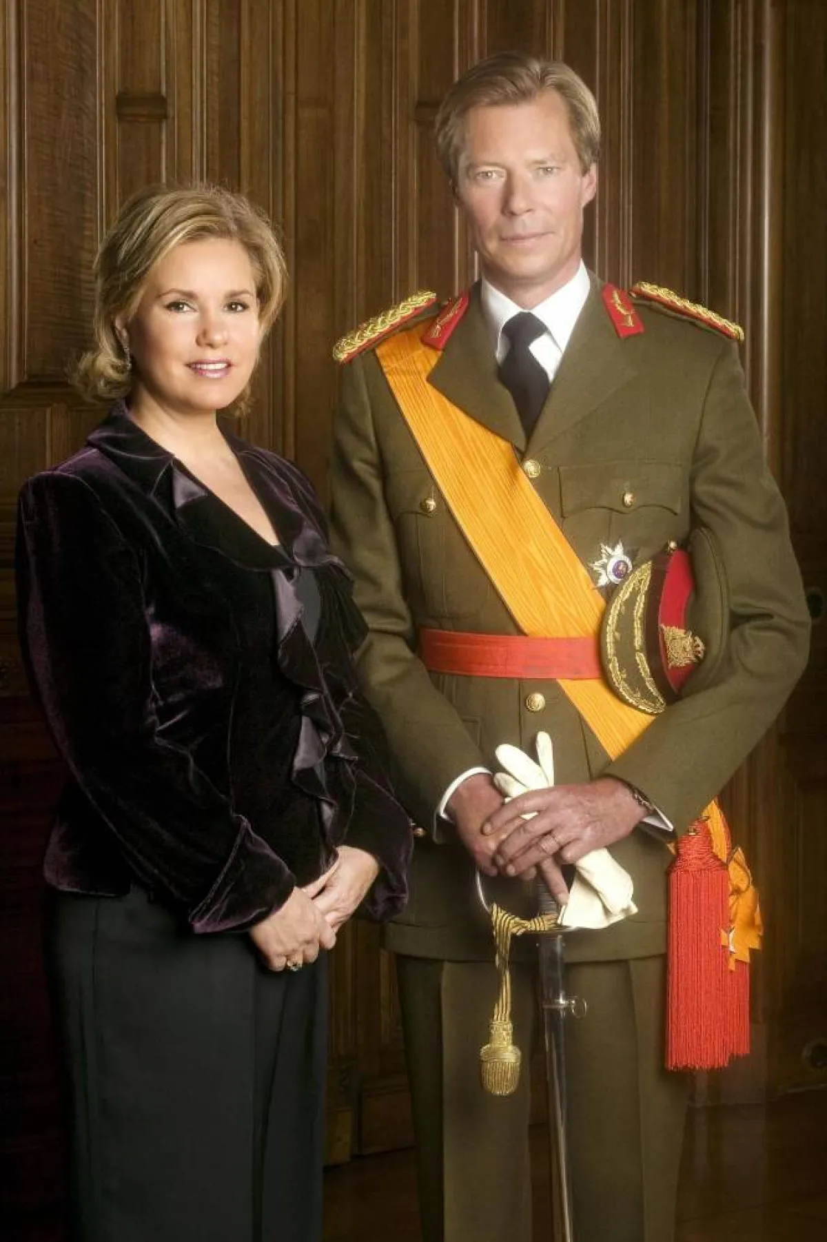 الدوقة ماريا تيريزا والدوق هنري- الصورة من موقع rtl.lu.jpg