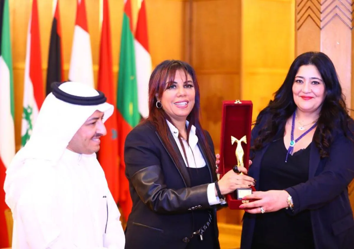 شاليمار شربتلي تحصد جائزة الشخصية المبدعة والأكثر إنسانية