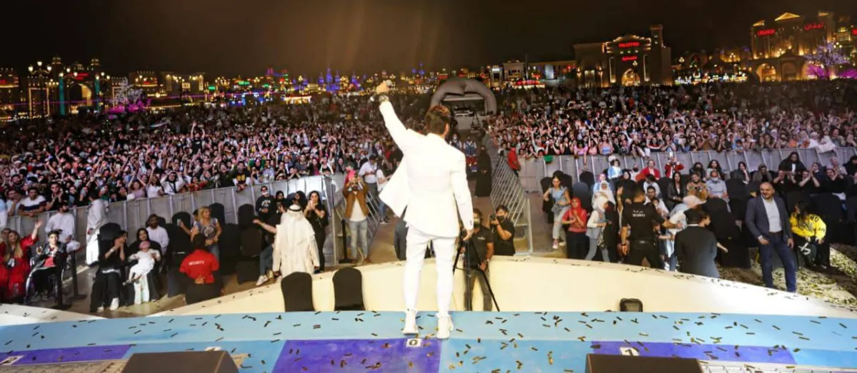 تامر حسني - الصورة من حسابه على انستغرام