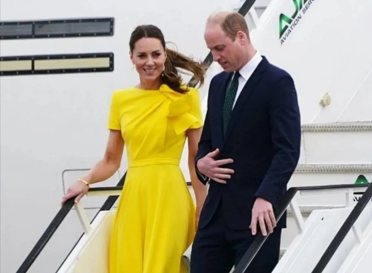 وصول كيت ميدلتون والأمير ويليام جامايكا- الصورة من حساب Europe Royals على إنستغرام