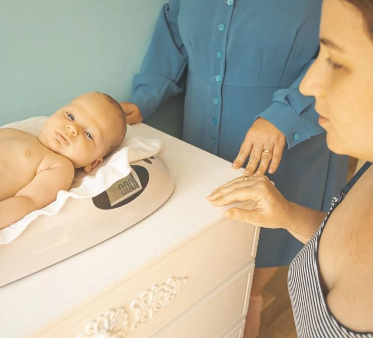 صورة لوزن المولود