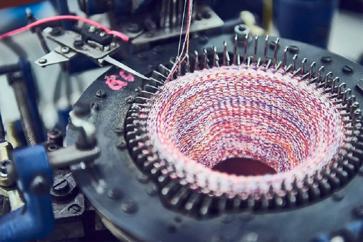 صورة من تصنيع الجوارب