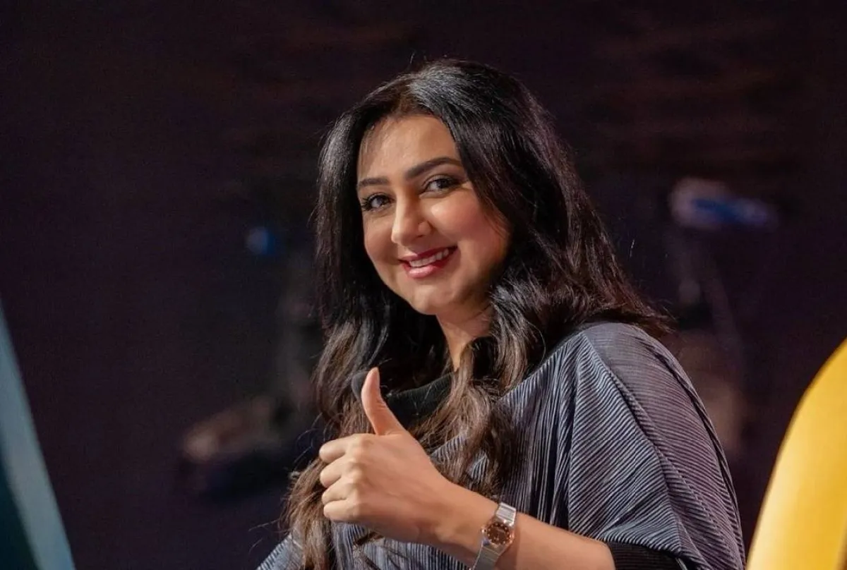 الفنانة هيفاء حسين - صورة من صفحتها على موقع " انستغرام "