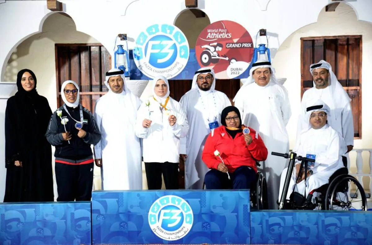 الإماراتية نورة الكتبي تفوز بالميدالية الذهبية في بطولة "فزاع الدولية لألعاب القوى لأصحاب الهمم" - الصورة من "وام"