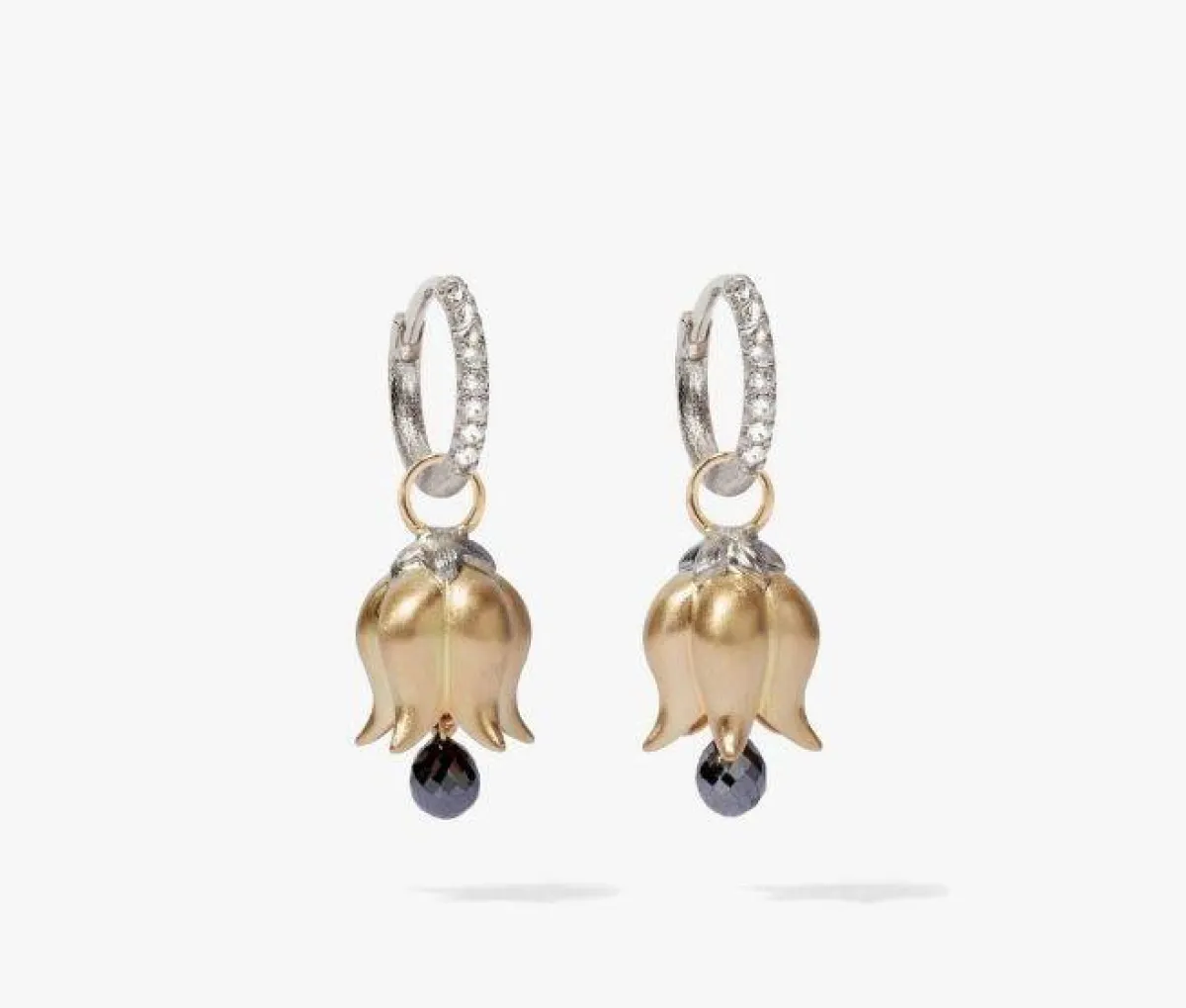 أقراط من وحي الورود والأزهار من أنوشكا Annoushka