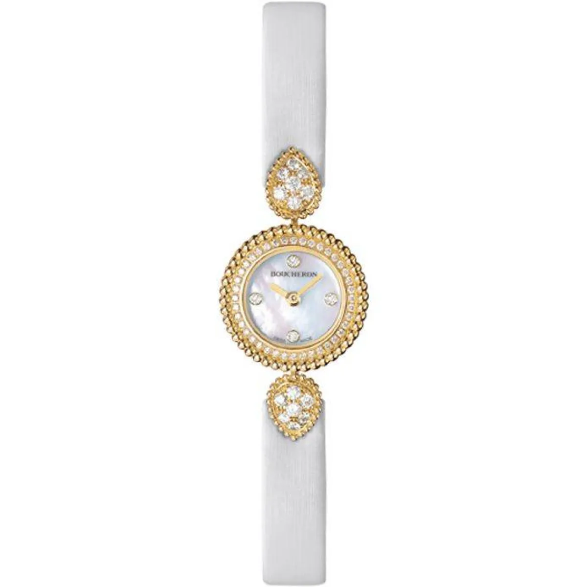 ساعة بحواف الماس من بوشرون Boucheron