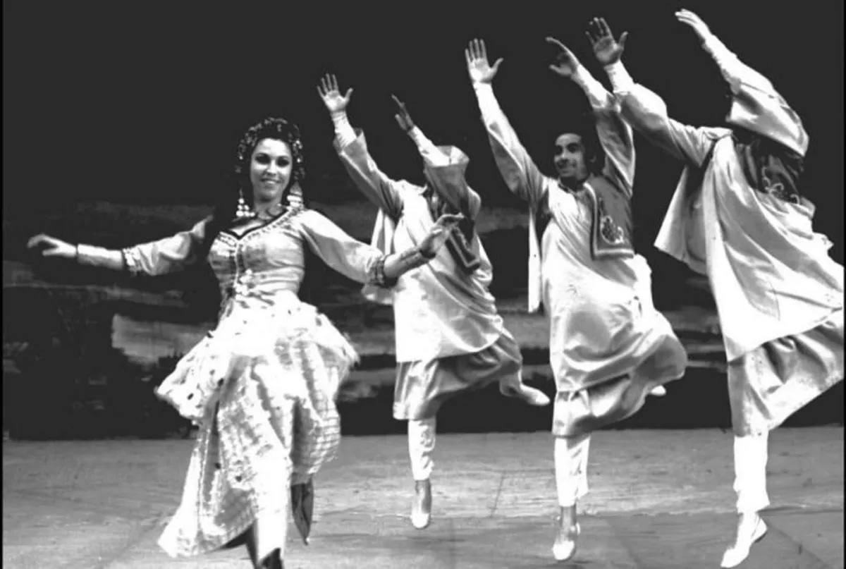 فريدة فهمي في أحد استعراضاتها الراقصة - الصورة من حساب وزارة الثقافة المصرية على فيسبوك