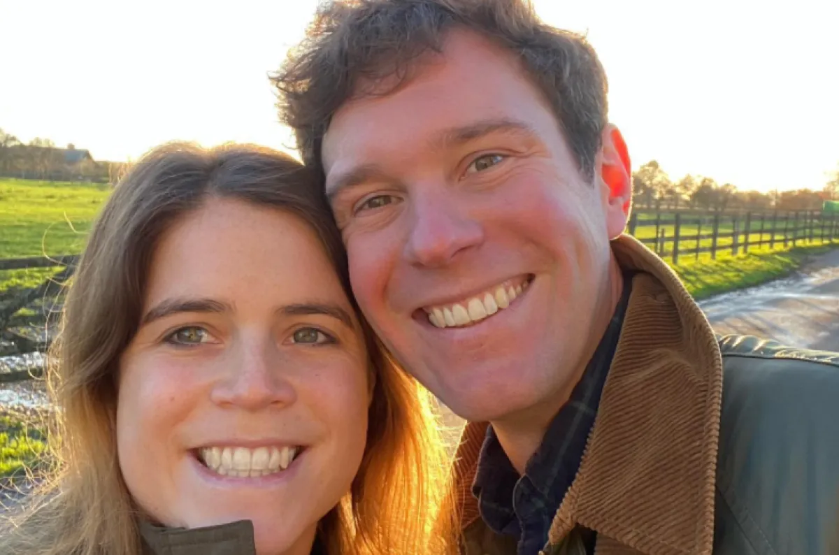 الأميرة يوجين وزوجها - الصورة من حساب الأميرة على إنستغرام