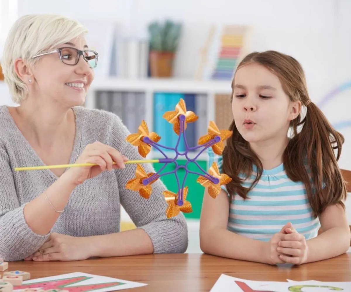 صورة لطفلة ومعالجتها