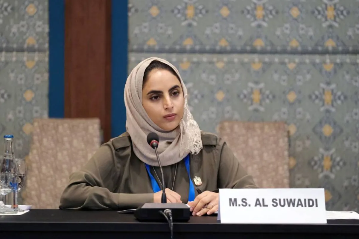 انتخاب ميرة السويدي مقررا لمكتب منتدى النساء البرلمانيات للاتحاد البرلماني الدولي - الصورة من وام